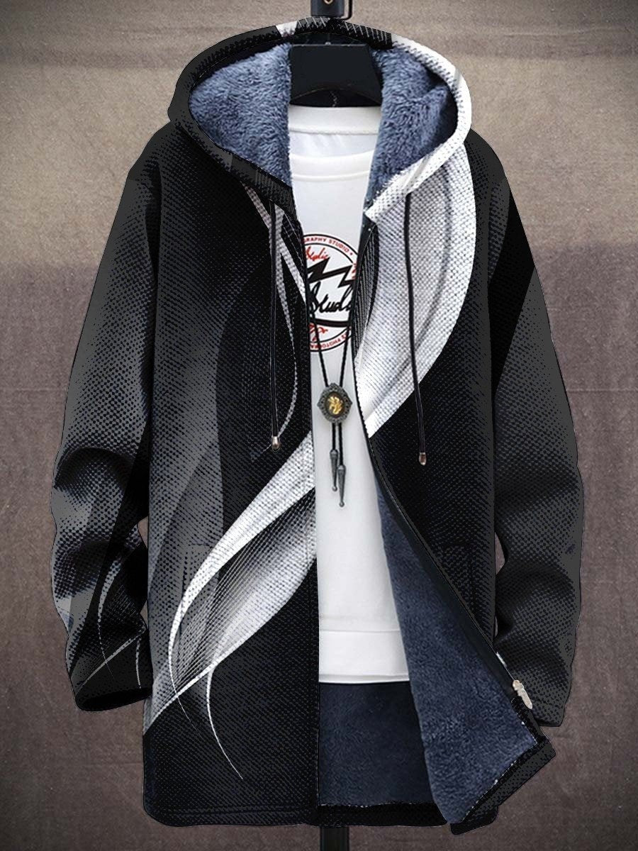 Nathan | Artistic Hooded Cardigan