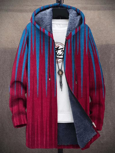 Nathan | Artistic Hooded Cardigan