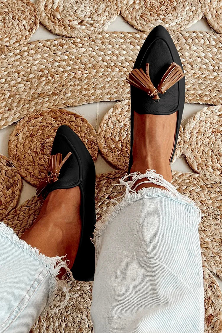 Nadia | Classic Tassel Loafers