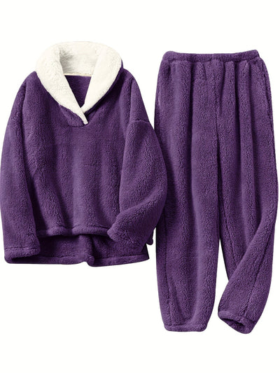 Elina | Teddy Fleece Lounge Set