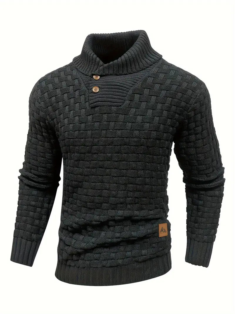 Marcus | Shawl Collar Sweater