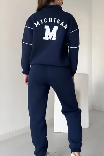 Casey | Sporty Zip Tracksuit