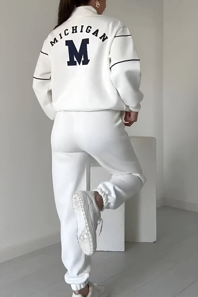 Casey | Sporty Zip Tracksuit