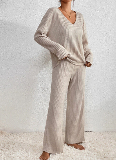 Jasmine | Cozy Ribbed Lounge Set