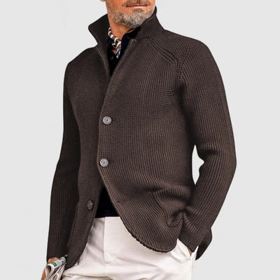 Jason | Knitted Button Cardigan