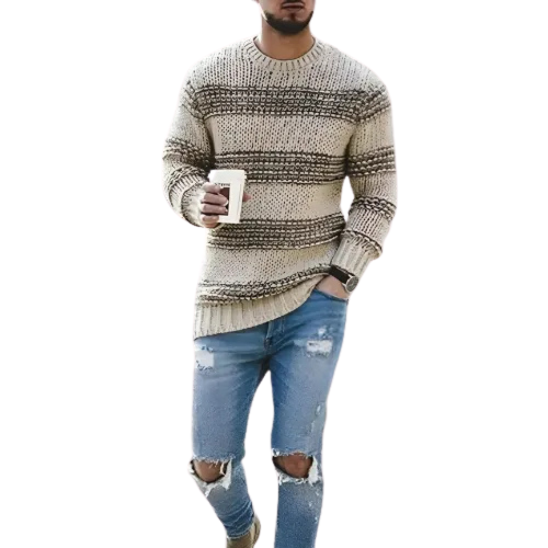 Johan | Striped Knit Sweater
