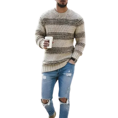 Johan | Striped Knit Sweater