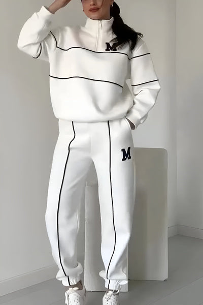 Casey | Sporty Zip Tracksuit