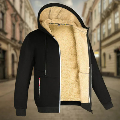 Evan | Sherpa-Lined Hoodie