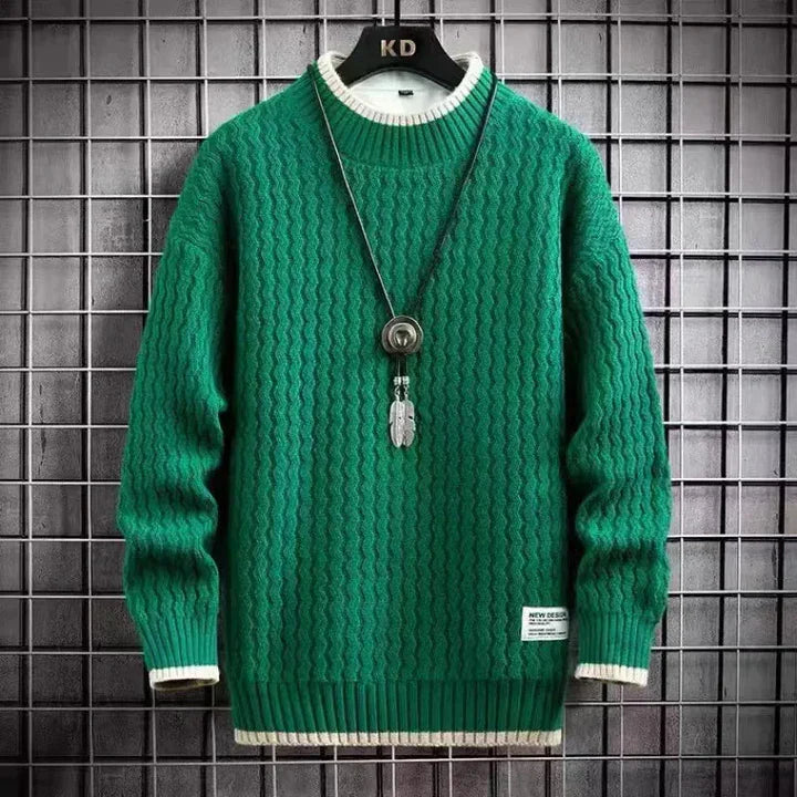 Kevin | Colorblock Knit Sweater