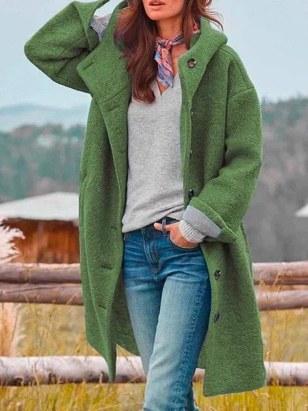 Alexandra | Cozy Hooded Coat