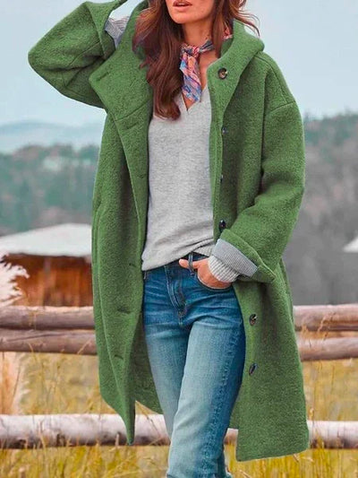 Alexandra | Cozy Hooded Coat