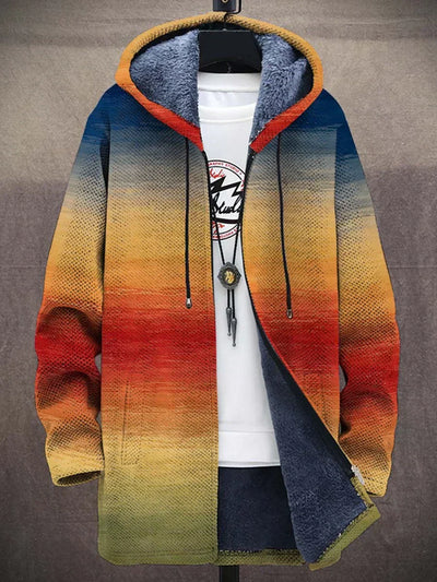 Nathan | Artistic Hooded Cardigan
