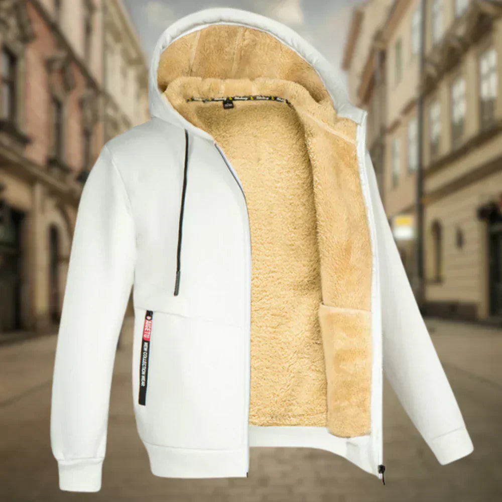 Evan | Sherpa-Lined Hoodie