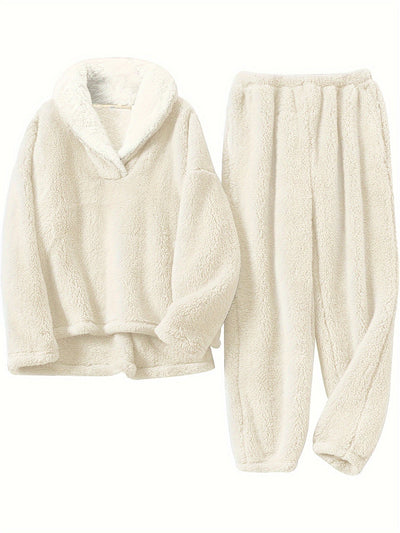 Elina | Teddy Fleece Lounge Set