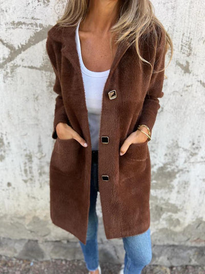 Pauline | Cozy Teddy Coat