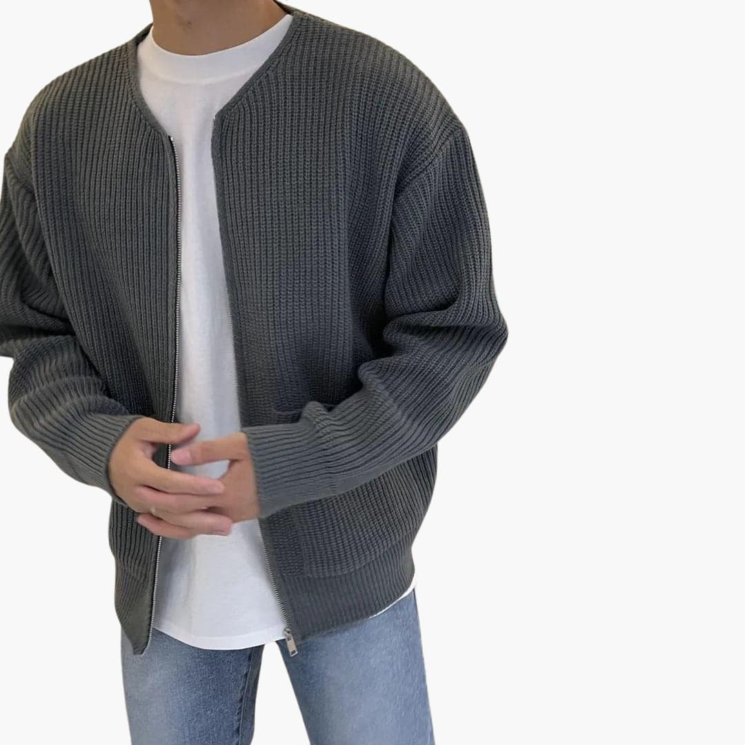 Pierre | Open Front Knit Cardigan