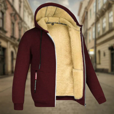 Evan | Sherpa-Lined Hoodie