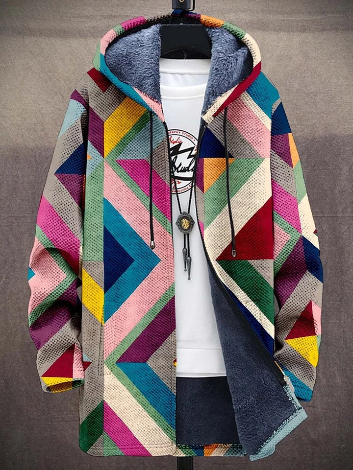 Nathan | Artistic Hooded Cardigan