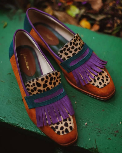 Sabine | Statement Fringe Loafers