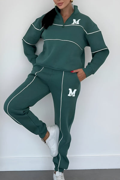 Casey | Sporty Zip Tracksuit