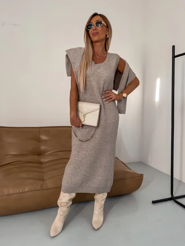 Natasha | Knit Sweater & Skirt Set
