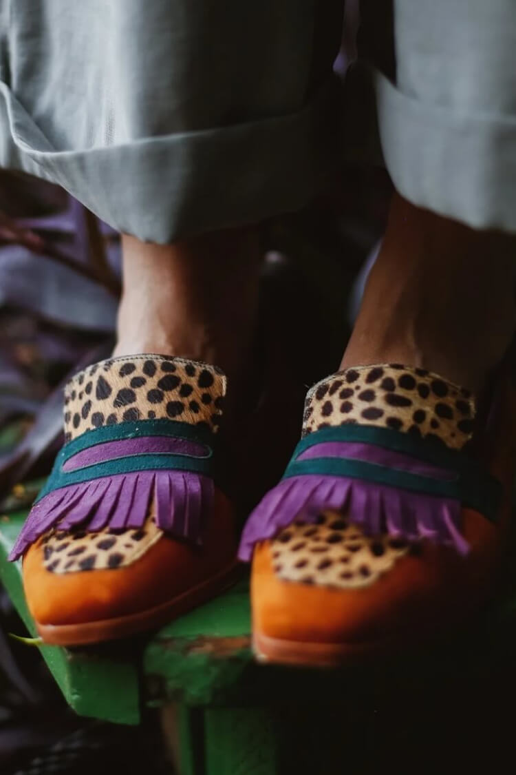 Sabine | Statement Fringe Loafers