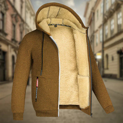 Evan | Sherpa-Lined Hoodie