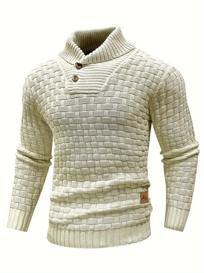 Marcus | Shawl Collar Sweater