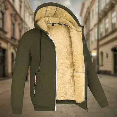 Evan | Sherpa-Lined Hoodie