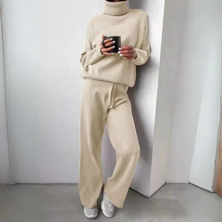 Lina | Cozy Grey Knit Set