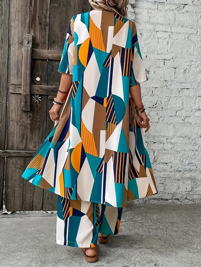 Celeste | Geometric Kimono Set