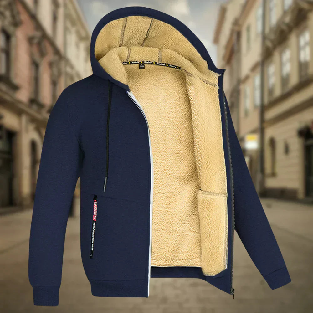 Evan | Sherpa-Lined Hoodie
