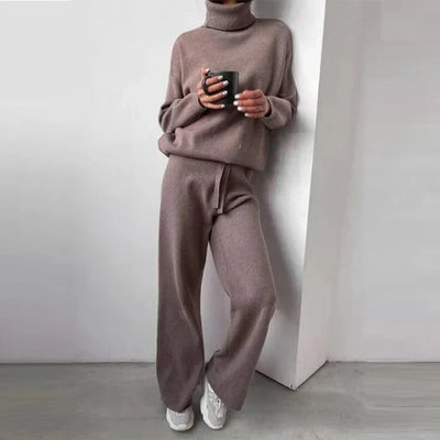 Lina | Cozy Grey Knit Set