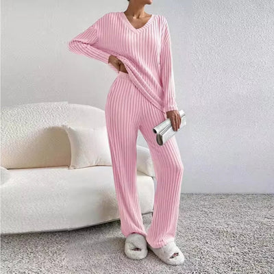 Maxine | Ribbed Knit Lounge Set