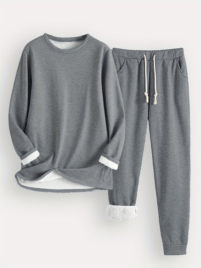 Cassandra | Cozy Fleece Lounge Set