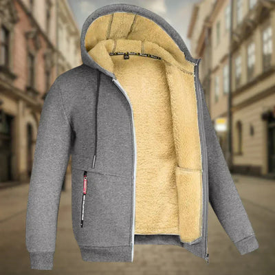 Evan | Sherpa-Lined Hoodie