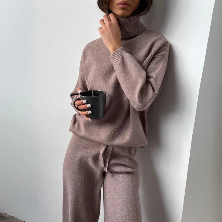 Lina | Cozy Grey Knit Set