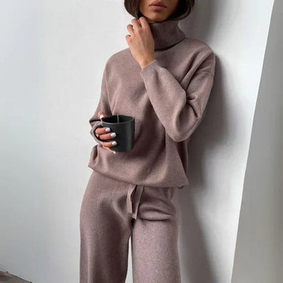 Lina | Cozy Grey Knit Set