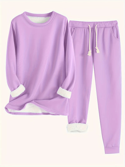 Cassandra | Cozy Fleece Lounge Set