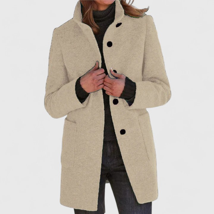 Nicole | Classic Wool Blend Coat