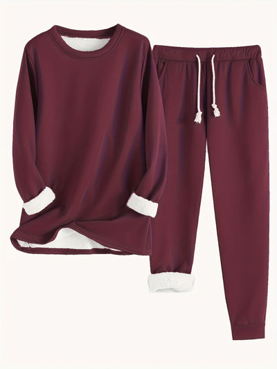 Cassandra | Cozy Fleece Lounge Set