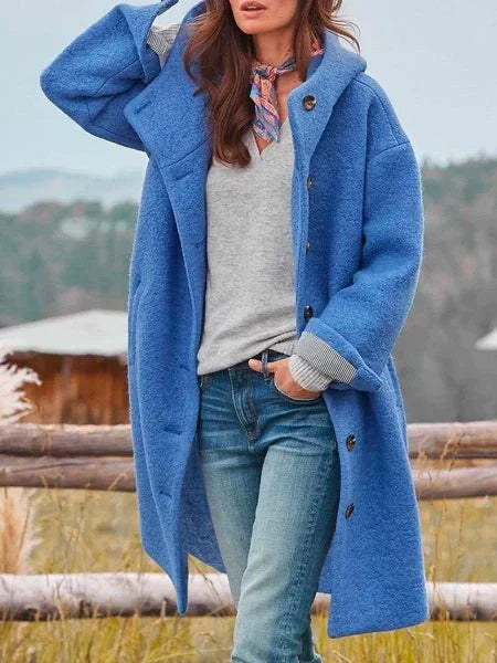 Alexandra | Cozy Hooded Coat