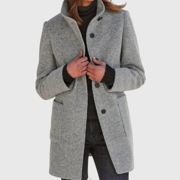 Nicole | Classic Wool Blend Coat