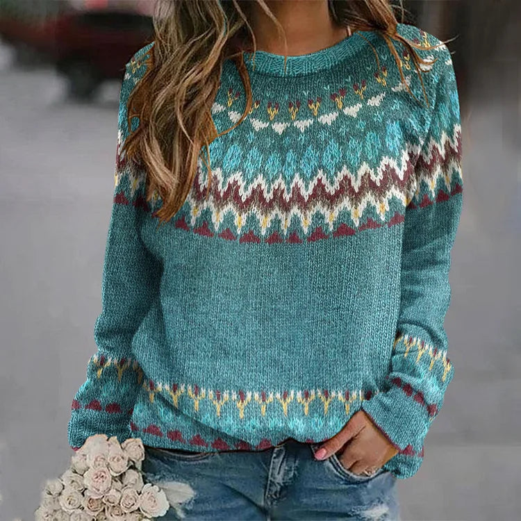 Sophie | Fair Isle Knit Sweater