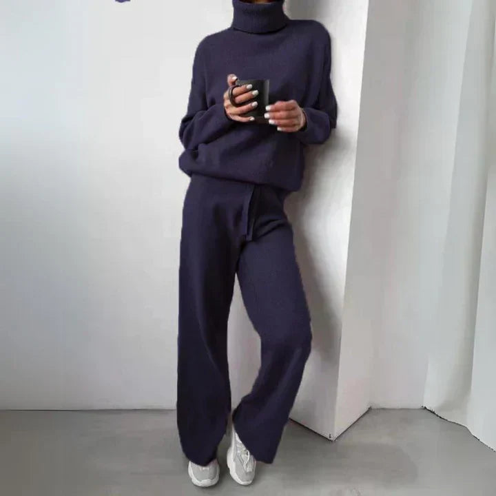 Lina | Cozy Grey Knit Set