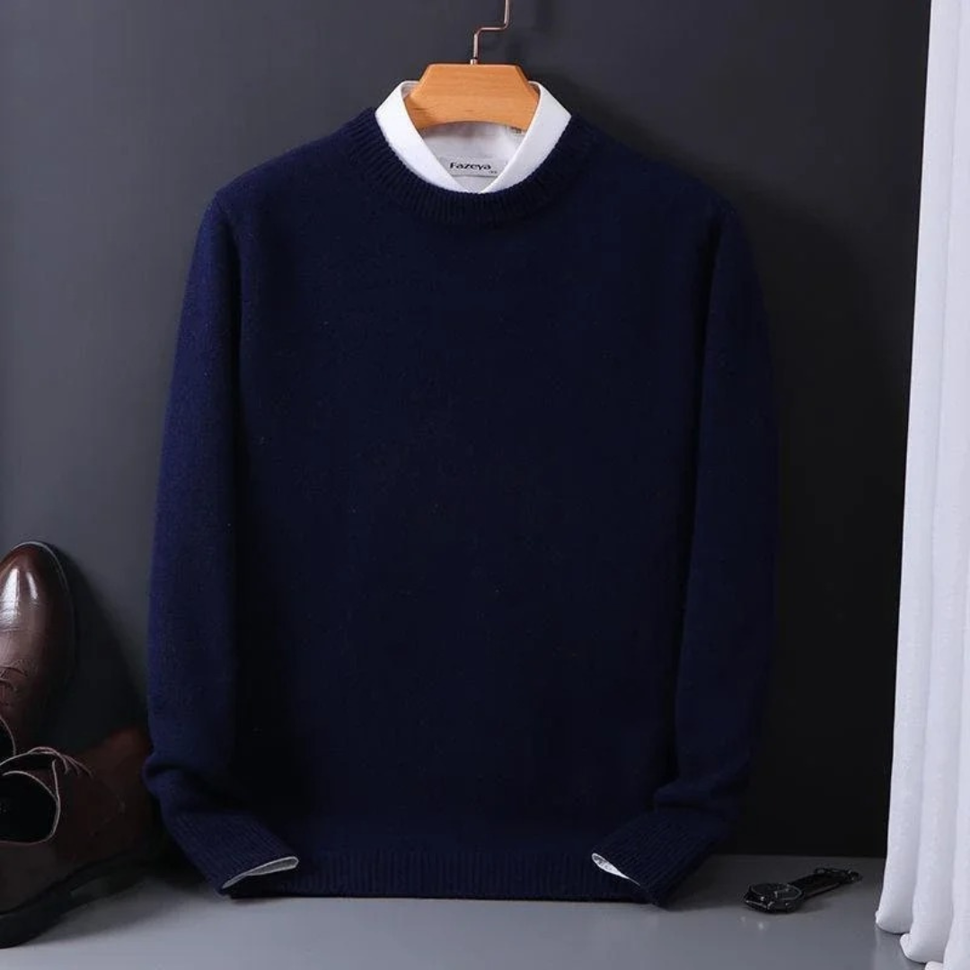 Malcolm | Classic Crewneck Sweater