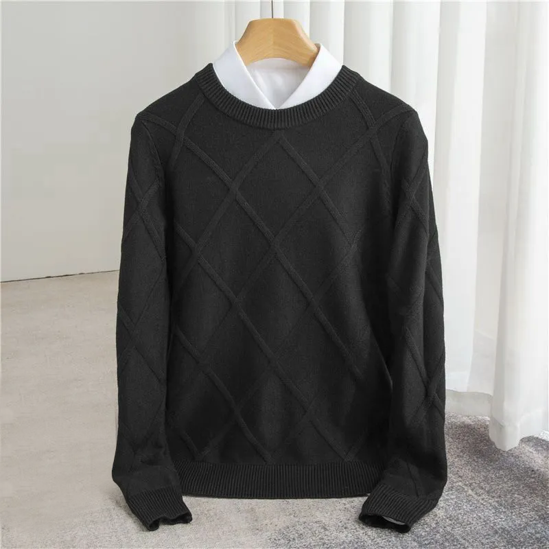 Alfonso | Diamond Knit Sweater