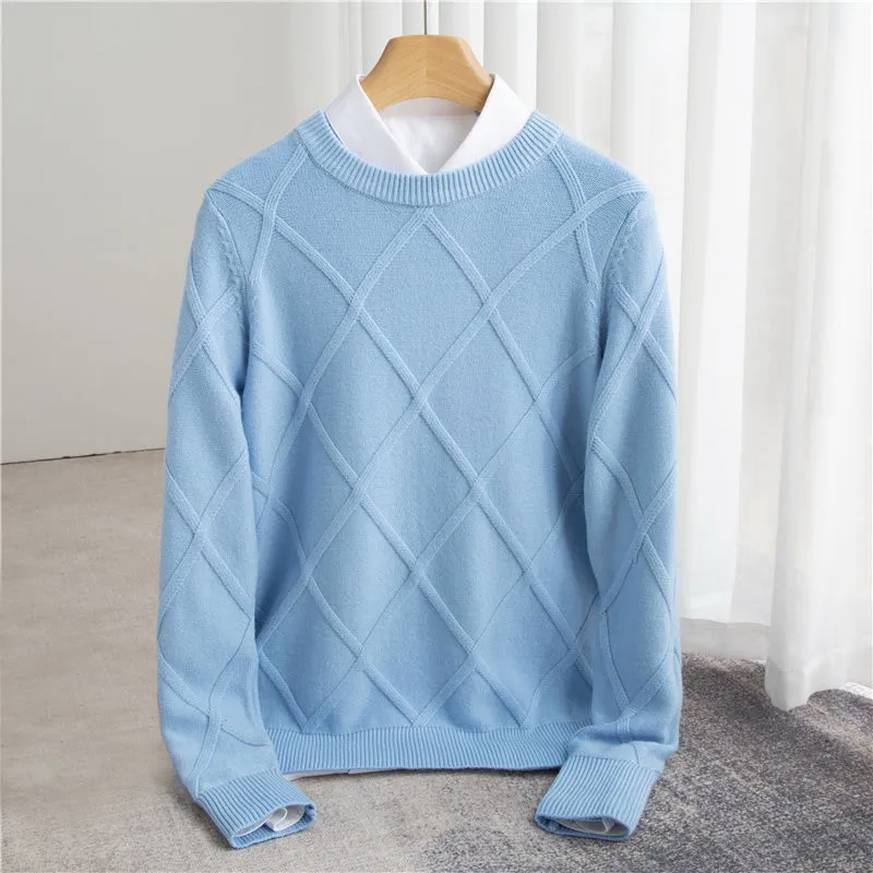 Alfonso | Diamond Knit Sweater