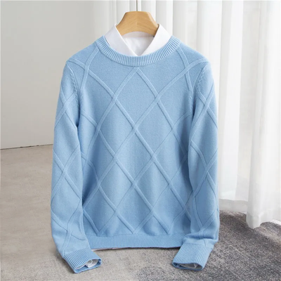 Alfonso | Diamond Knit Sweater